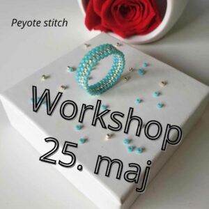 Workshop i Peyoute stitch teknikken